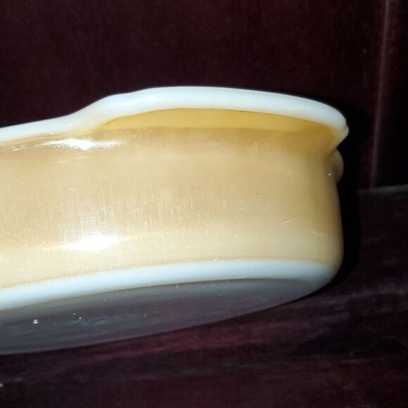 Vintage Fire King Baking Dish with Lid 8" - Picture 6 of 11